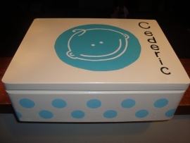 geboortekist voor Cederic