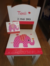 geboortestoeltje voor Tenli