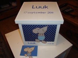geboortekist voor Luuk