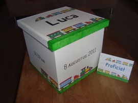 Geboortekist voor Luca