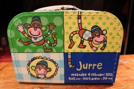 geboortekoffertje voor Jurre