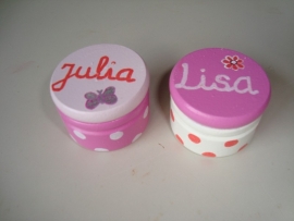 Tandendoosjes voor Julia en Lisa