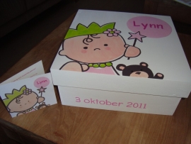 geboortekistje voor Lynn