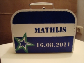 Geboortekoffertje voor Mathijs