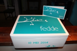 geboortekistje voor Fedde