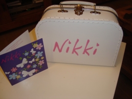 Geboortekoffertje voor Nikki