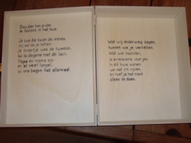geboortekist voor Annick