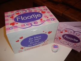 Geboortekistje voor Floortje