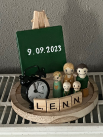 Kraamstolp / geboortestolp Lenn