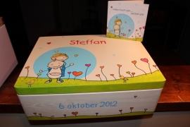 Geboortekist voor Steffan