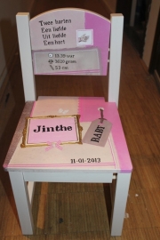 Geboortestoeltje voor Jinthe