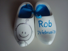 Geboorteklompjes voor Rob