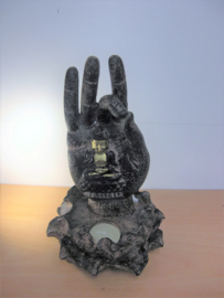 Shuni Mudra theelicht
