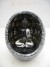 Boeddha in ei (zwart-zilver)