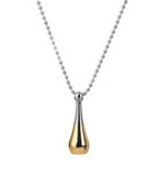 Tear drop Ashouder Gold-Silver