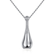 Tear drop Ashouder Silver