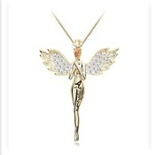 Angel wings Angel Gold Plated