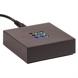 LED-USB plateau vierkant kleur led's