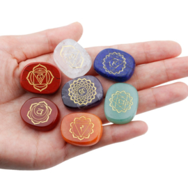 Set Chakra stenen