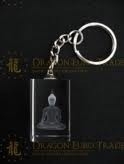 Sleutelhanger kristal Buddha