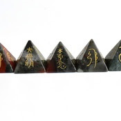 Spiritual Healing Reiki Pyramid African Bloodstone.