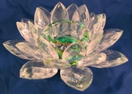 Kristallen Lotus theelicht