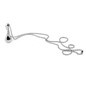 Tear drop Ashouder Silver