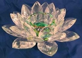 Kristallen Lotus theelicht