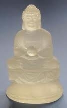 Kristallen Boeddha mat