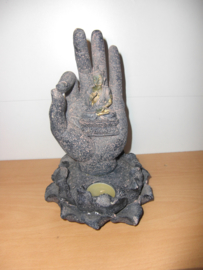 Gyan Mudra theelicht