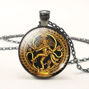 Durga Pendant black.