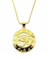 Eye of Horus Gold plated small