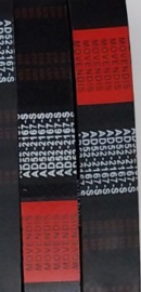 Movendis aandrijfriem  BD52-2172  (EPCOUR 044)