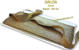 Galon goud 24mm