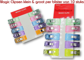 Wonderclips klein & groot per 10 stuks