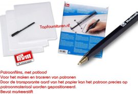 Kopieerfolie voor patronen  Prym 611298