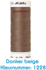 Seralon 200m donker beige tinten