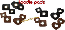 Hoodie pads per paar