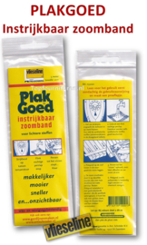 Plakgoed zoomband instrijkbaar