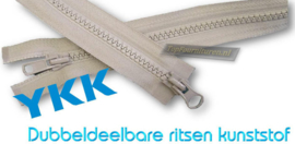 Dubbeldeelbaar Blok ritsen no.5 Vislon YKK 25t/m80cm