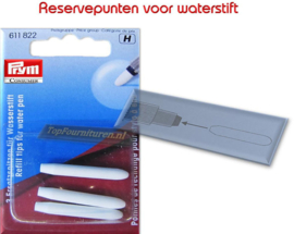 Reservepunten voor waterstift 611822