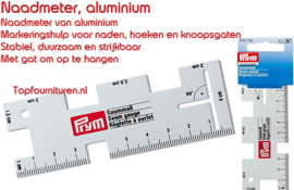 Naadmeter aluminium (610736)