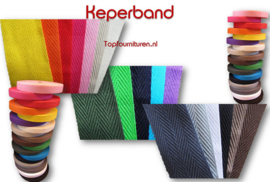 Keperband 30mm per meter / rol 50 meter