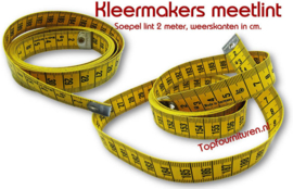 Hoechstmass coupeuse meetlint 2 meter kleermakerskwaliteit