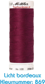 Seralon 200m rood/ bordeaux tinten