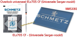 Schmetz universeel overlocknaalden ELx705 CF