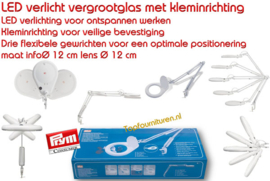 LED verlicht vergrootglas