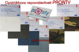 Pronty Jeans reparatiedoek opstrijkbaar voor zware stoffen