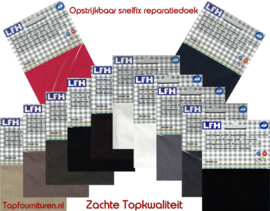 Opstrijkbaar snelfix reparatiedoek