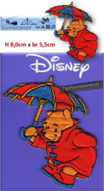 Winnie the Pooh met paraplu